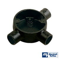 MT Supertube 20mm Tee Box - Metal