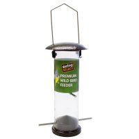 Extra Select 8in Premium Metal Niger Seed Feeder Mixed Colours 1x12