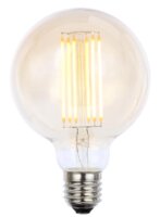 FORUM VINTAGE 6W E27 INLIGHT G95 LED FILAMENT LAMP TINTED FINISH