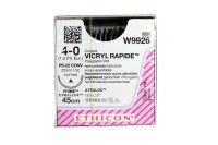 Johnson & Johnson 4/0 Vicryl Rapid - 45cm x 12 22mm, 1/2 Circle, CC - DMI Dental Consumables Ireland - Next Day Delivery
