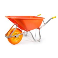 TUFX&nbsp;HEAVY DUTY POLY 100L WHEELBARROW PX120