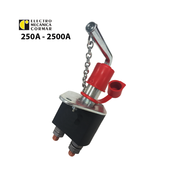 Battery Cut Off Switch 6&ndash;48V 250A (Single Pole)