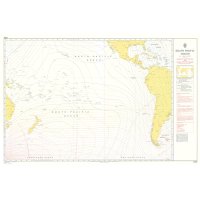 ADMIRALTY Magnetic Variation Chart - 5399 South Pacific Ocean, Magnetic Variation 2020 and Annual Rates of Change
