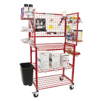 Mobile Painters Materials Prep Supply Cart