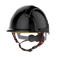 SKYWORKER CLIMBING HELMET M/PEAK VENTED WRH + EVO CLIMING C/STRAP BLACK