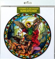Sun Catcher/Tiffany Style/St.Michael   (7866)