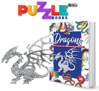 Eureka 3D Puzzle Book - Dragons