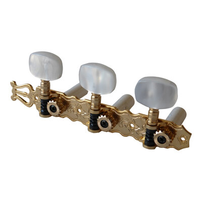 Van Gent classical guitar machine heads, lyre