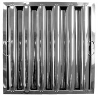 20" H x 20" W Grease Filter, Stainless Steel