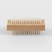 Wooden Double Sided Nailbrush, 12/Case