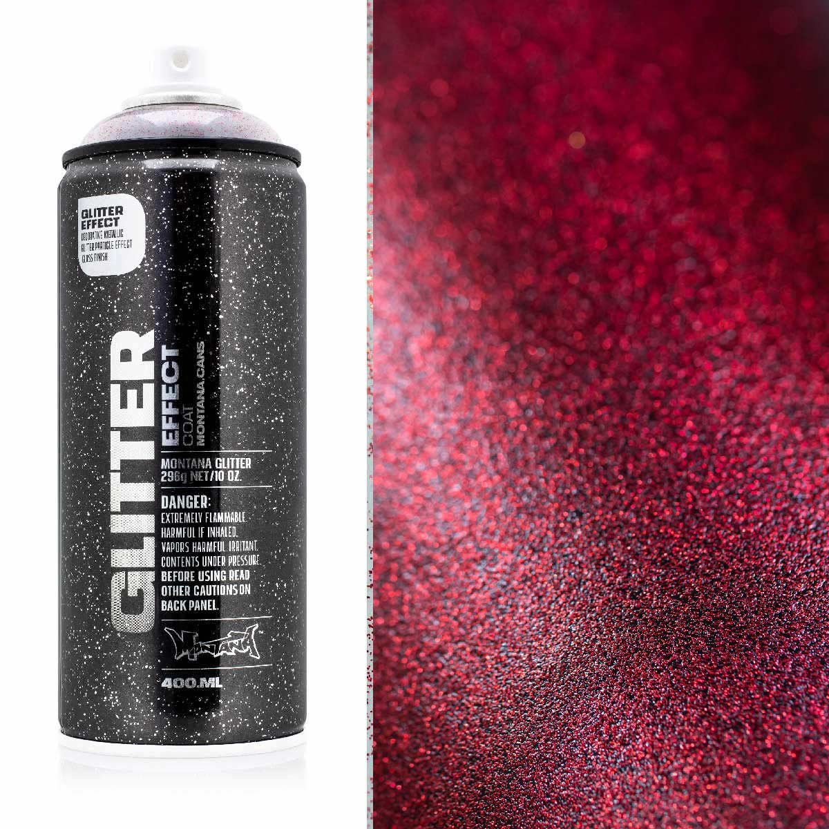 Montana Glitter EFFECT400ml - X-Mass Red