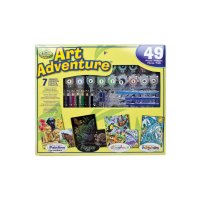 Royal And Langnickel Art Adventure 49pc Colour By Number Pencil and Paint Kit