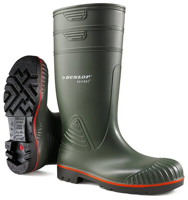 GREEN WELLINGTON BOOT - SAFETY