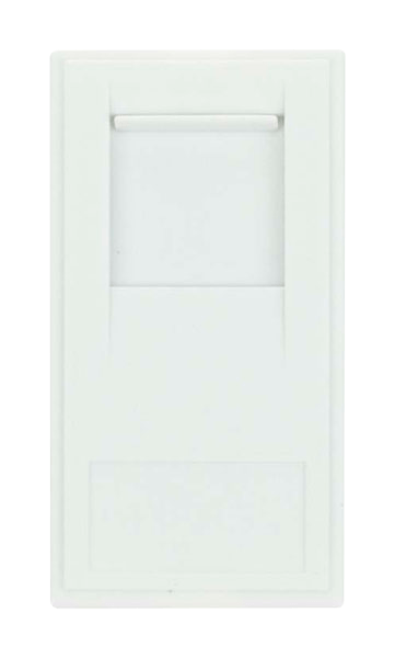 Click New Media CAT6 RJ45 Socket White MM485WH