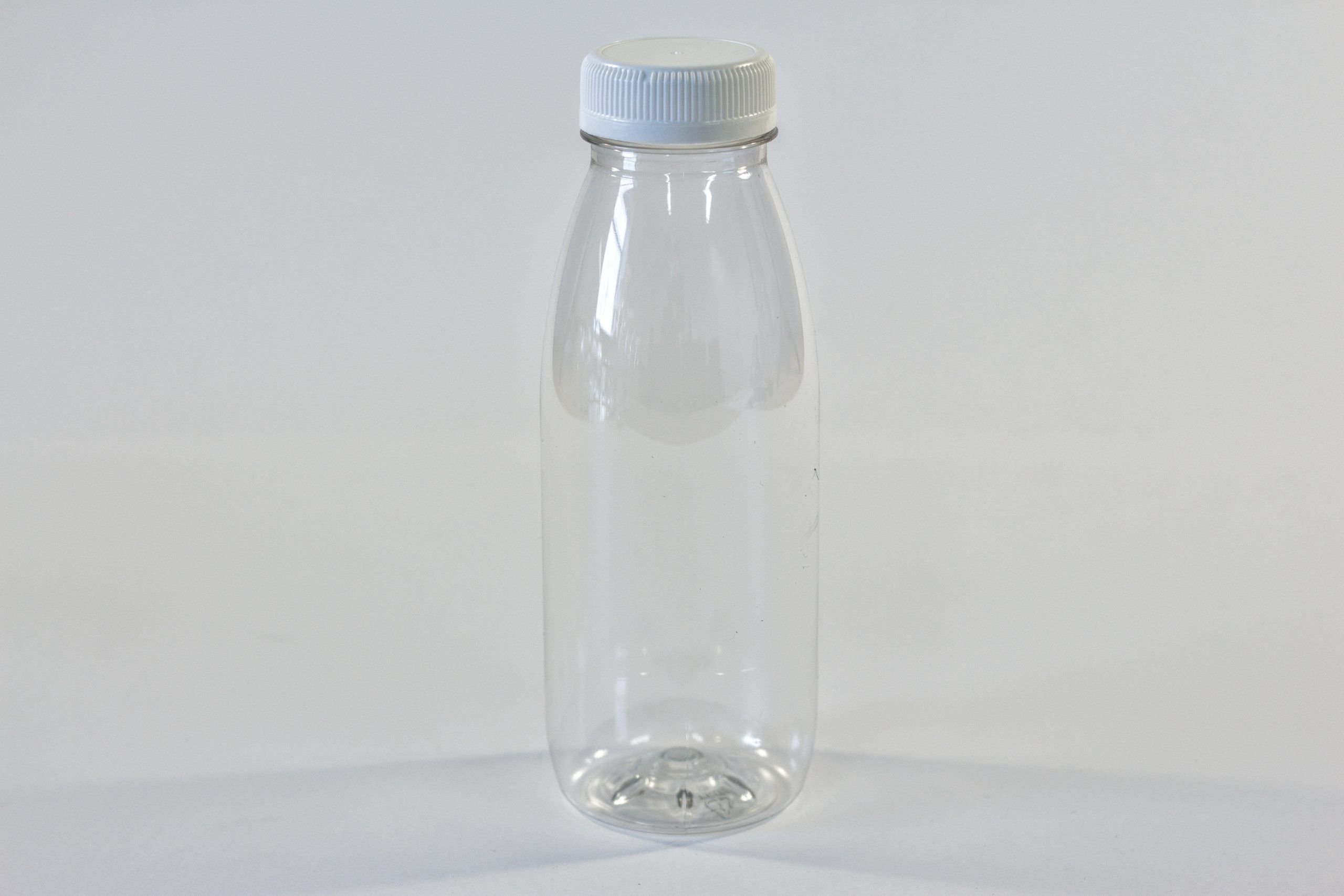 330ml Clear Plastic Pet Juice Bottle - 38mm Cap