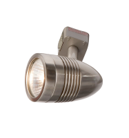 ACORN 50W track spotlight, IP20, Brushed chrome