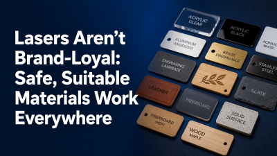 Lasers Aren’t Brand-Loyal: Safe, Suitable Materials Work Everywhere