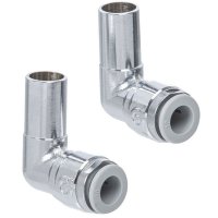 Altecnic 15mm Plain Tail x 10mm Pushfit Elbow (Pair) 459004