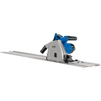 Plunge Saw 165mm with Rail 1200W 230V Draper