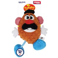 Hasbro Dog Toys Squeak and Crinkle Mr. Potato Head 11in Mixed 1x2