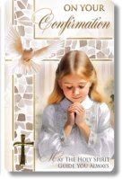 Prayer Card/Confirmation Girl  (F71989)