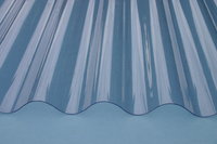 Clear Corrugated Roofing Sheet 3.6 x 0.6 Metre (12ft x 2ft) Low Profile