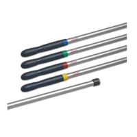 Vileda Supermop Aluminium Handle B/R/G/Y