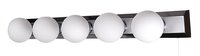 ARA HOLLYWOOD BAR 5 LIGHT CHROME