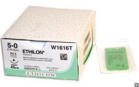 Johnson & Johnson 2/0 Ethilon Sutures (blue) - 75cm x 24 26mm, 3/8 Circle, RC - DMI Dental Supplies Ireland - Next Day Delivery