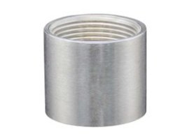1.1/4" BSPP 150LB   Screwed Full Coupling/Socket 316  ISO 4144