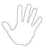 Hand Shapes 12cm (10)