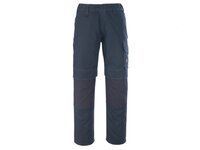 MASCOT Houston Trousers with Knee Pad Pockets Navy