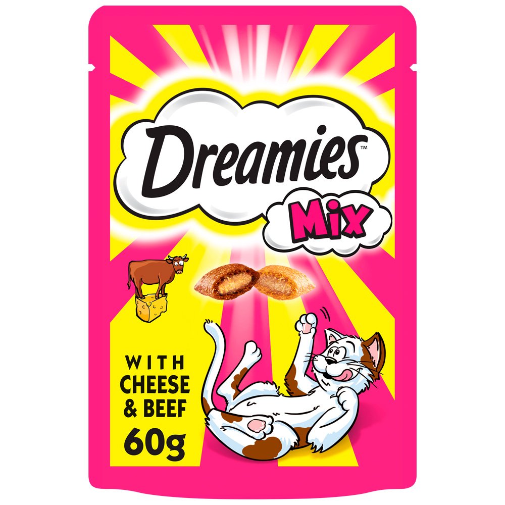 Dreamies Mix Beef & Cheese 8x60g
