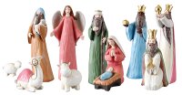 Nativity Set/Resin/12 Figures 8  inch   (89430)
