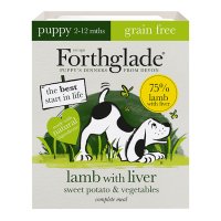 Forthglade Complete Puppy Grain Free Lamb, Liver & Veg 395g x 18