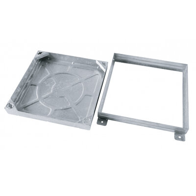 Pavior Tray Galvanised 450x450x80mm 10T