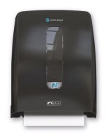 MECHANICAL HANDS FREE ROLL TOWEL DISPENSER BLACK