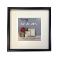 Memories Box Frame Black 50 x 50cm