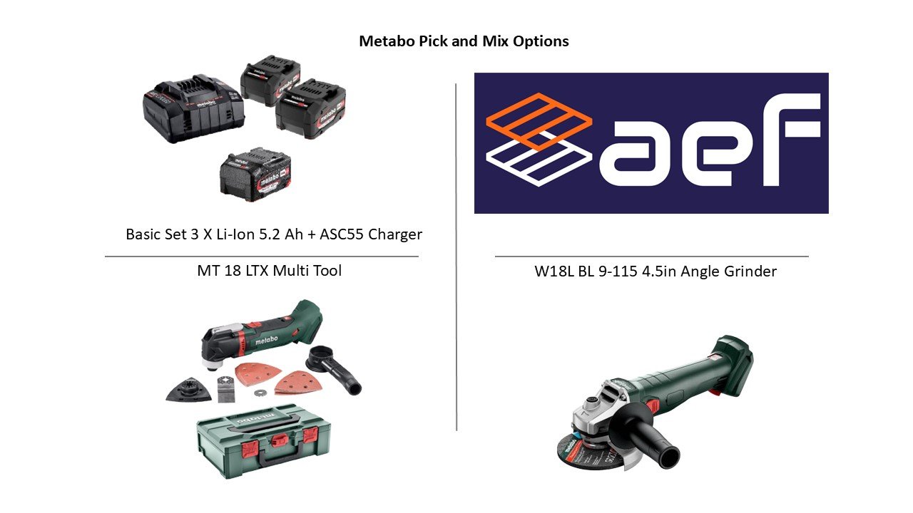 Metabo Pick and Mix, MT18LTX+ SSD18LT200BL