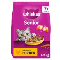 Whiskas 7+ Senior Cat Complete Chicken 1.9kg