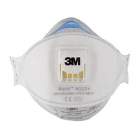 3M™ Aura™ Particulate Respirator 10 PACK, FFP2, Valved, 9322+ (B