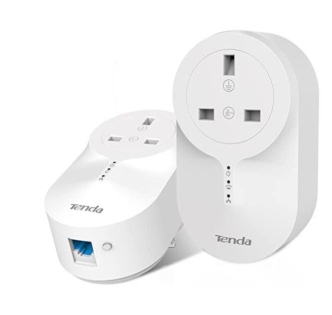 Tenda Passthrough Powerline Adapter Kit