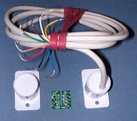 Risco ya40 g3 flush contact 20mm housing white