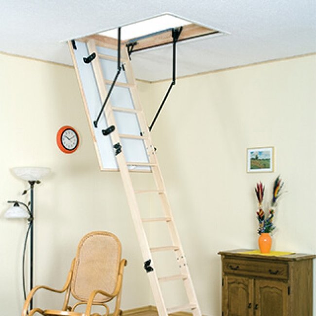 Oman Loft Ladder 120cm X 55cm Termo Trap Door Only Homevalue