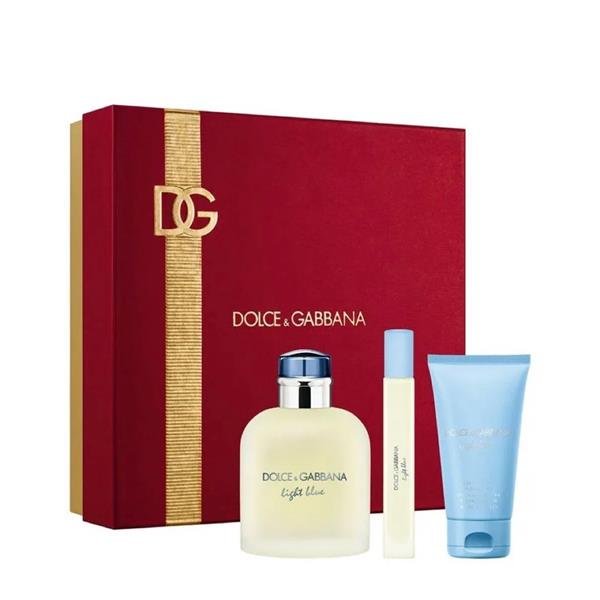 Dolce And Gabbana Light Blue 75ml 3pc Gift Set
