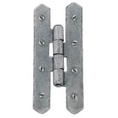 33628 - Pewter 4 Inch H Hinge (Pair)