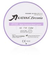 Kuraray Katana Zirconia Disc T:22mm D2 Colar