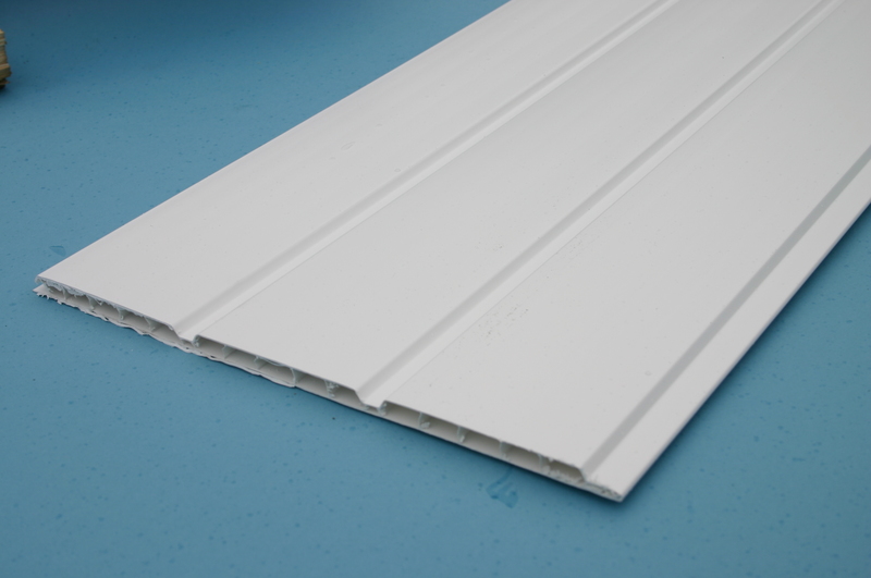 Soffit White PVC 300mm x 5 Metre Goodwins