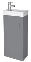 SKAROS FLOOR SATIN GREY - MIN022