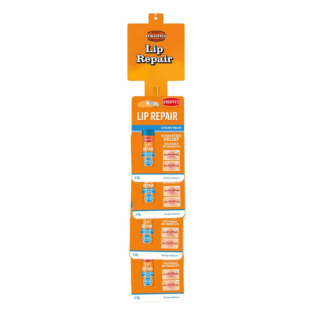 OKeeffes Lip Repair Clip Strip Cooling Relief Lip Balm Stick 4.2g